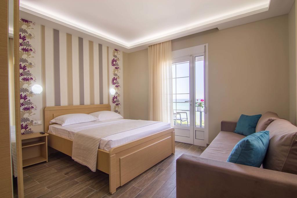 Seabird Apartments Skala Potamia  Bagian luar foto