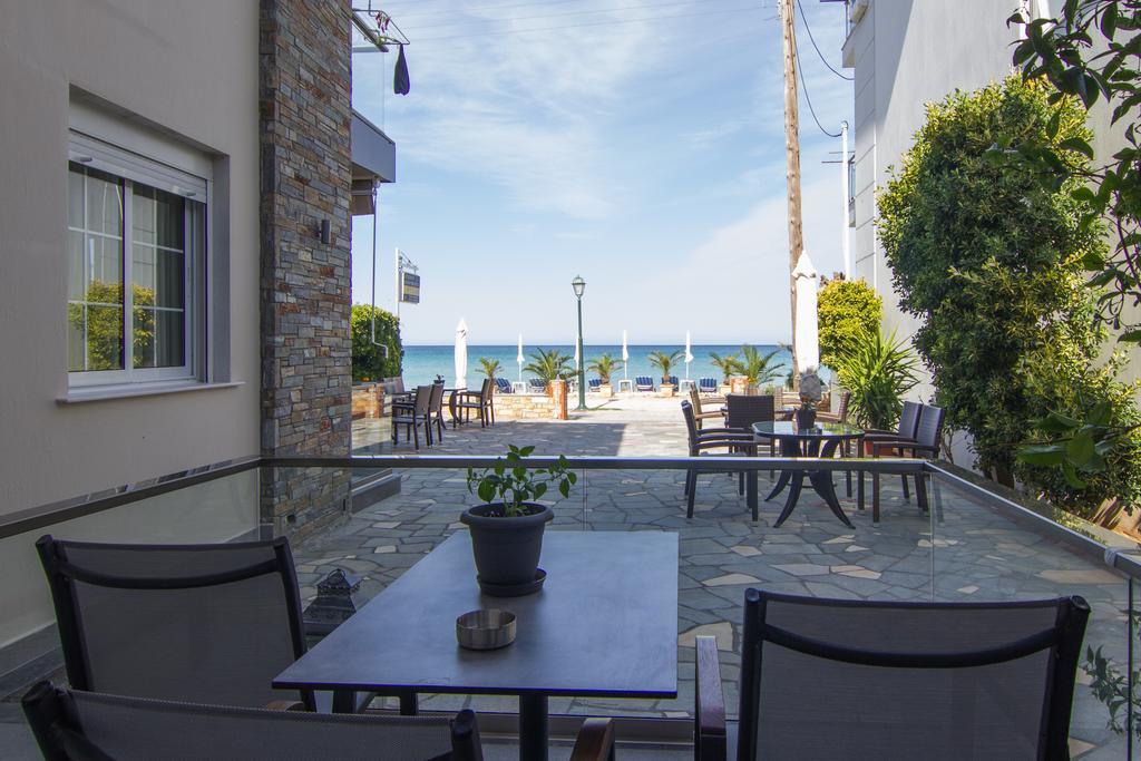 Seabird Apartments Skala Potamia  Bagian luar foto
