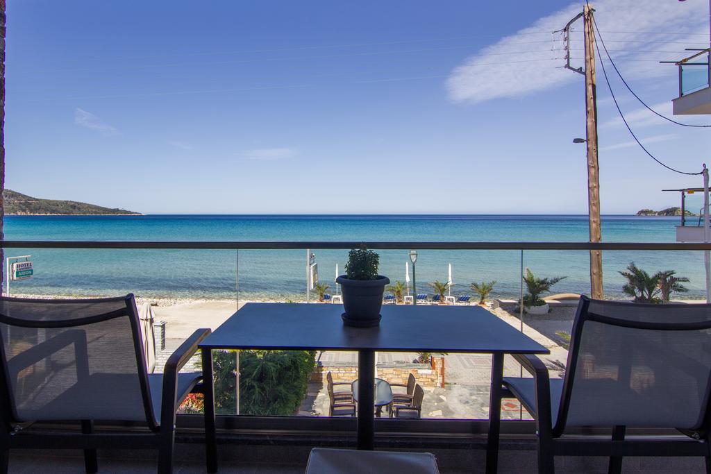 Seabird Apartments Skala Potamia  Bagian luar foto