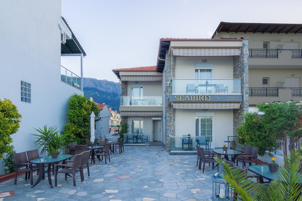 Seabird Apartments Skala Potamia  Bagian luar foto