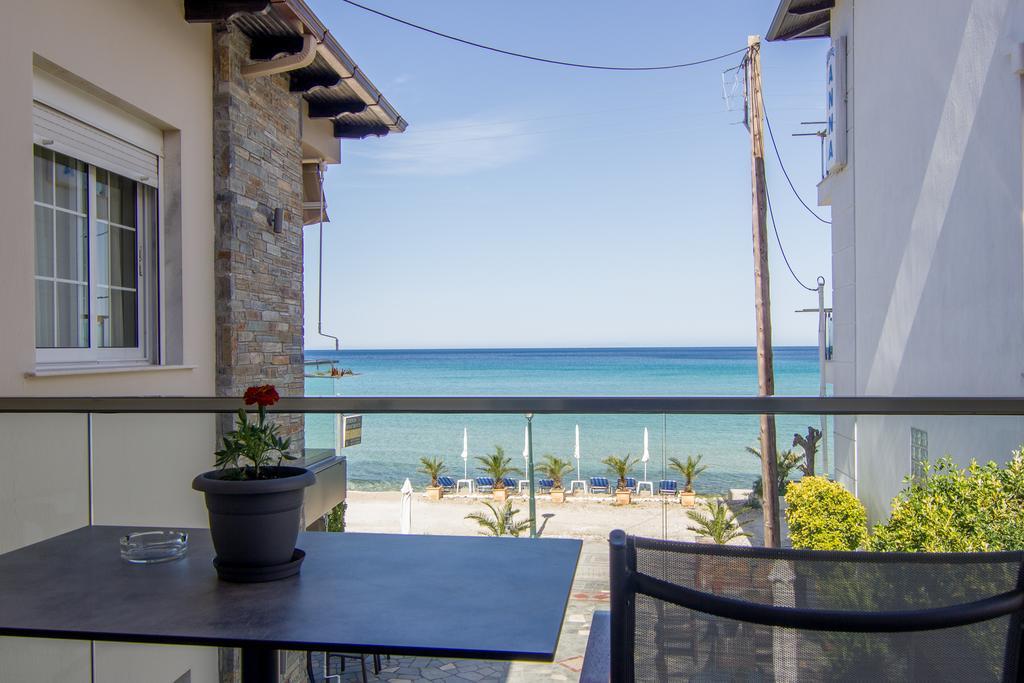 Seabird Apartments Skala Potamia  Bagian luar foto