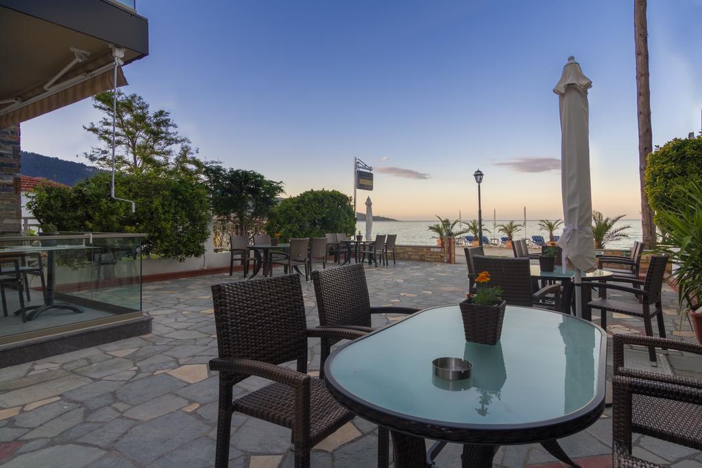 Seabird Apartments Skala Potamia  Bagian luar foto