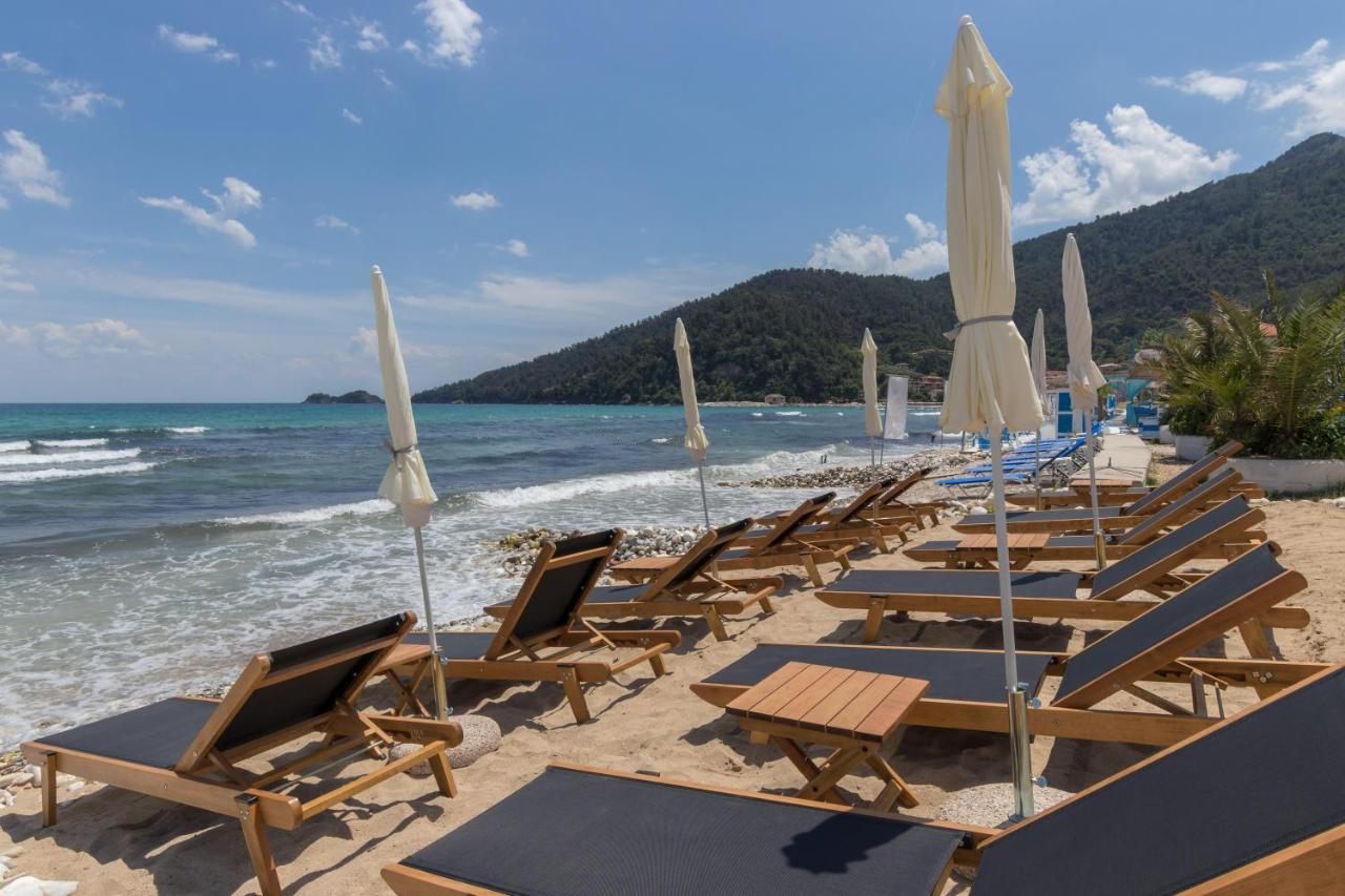 Seabird Apartments Skala Potamia  Bagian luar foto